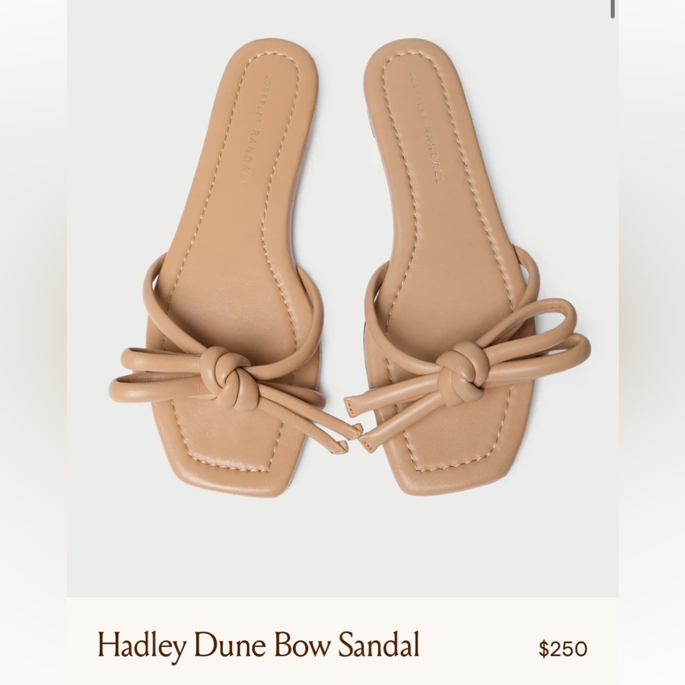 Loeffler Randall Hadley Dune Bow Sandals